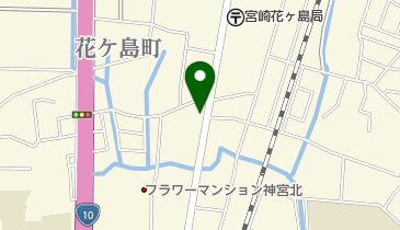 美容室ピシーズの地図画像