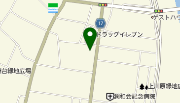 美容室mewの地図画像