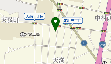 ヘアーサロンひろみの地図画像