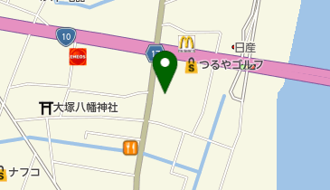 松富士美容室の地図画像