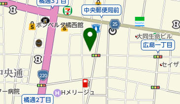 ワゴン メンズコーナーの地図画像