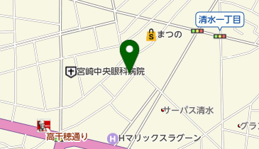 きょうげ弁当の地図画像