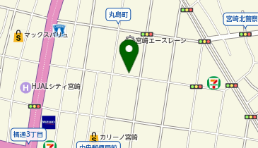 住友生命保険相互会社 宮崎支社 業務用の地図画像