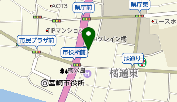 日新火災海上保険株式会社宮崎サービス支店の地図画像