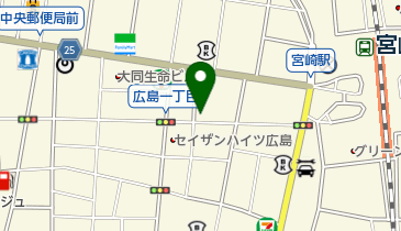 宮崎県損害保険代理業協会の地図画像