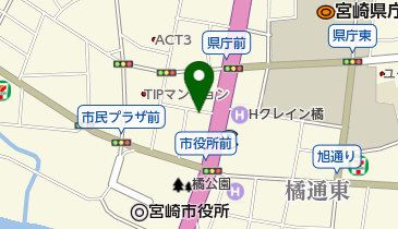 明治安田生命 宮崎第二営業所の地図画像