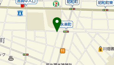 有限会社サポート宮崎の地図画像