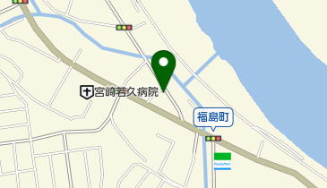 宮崎市民倶楽部の地図画像