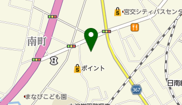 ポレスターブロードシティ南宮崎管理員室の地図画像
