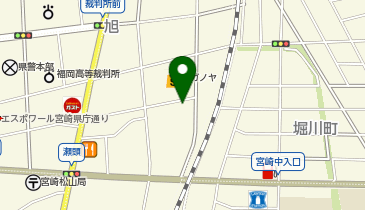洋装のやまだの地図画像