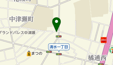 植田理容所の地図画像