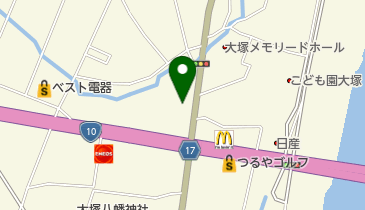 大塚理容の地図画像