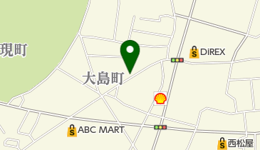 小川理容所の地図画像