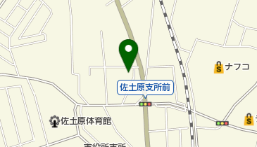 髪のタナカの地図画像