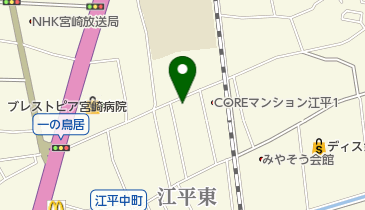 河野理容の地図画像