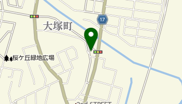 さくら理容の地図画像