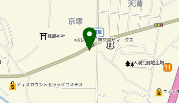 大衆理容 レマン店の地図画像