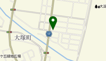 ナガトモ理容の地図画像