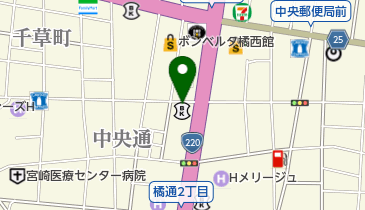 ブラザー理容の地図画像