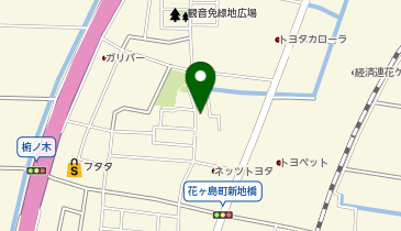 ヘアーサロンカメイの地図画像