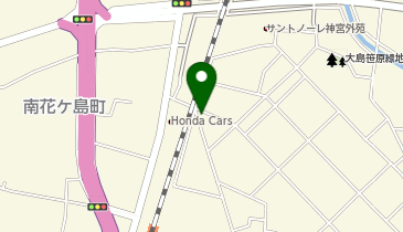 ヘアーショップかわのの地図画像