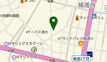 矢野理容清水店の地図画像