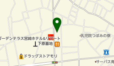 理容セブンの地図画像