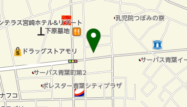 林業技術株式会社の地図画像