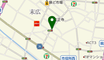 朝日屋食堂の地図画像