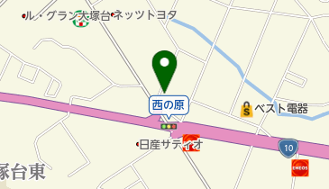 はるみ食堂の地図画像