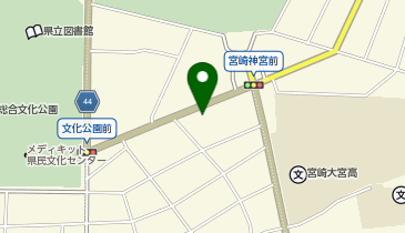 車うどんの地図画像