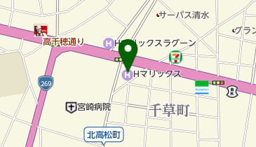 鉄板焼・八点鐘の地図画像