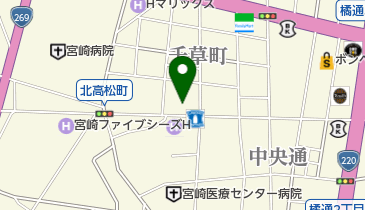 東天閣の地図画像