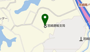 九州運輸局宮崎運輸支局 普通自動車整備関係の地図画像