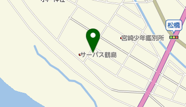 宮崎障害者職業センターの地図画像