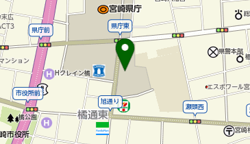 宮崎県男女共同参画センターの地図画像
