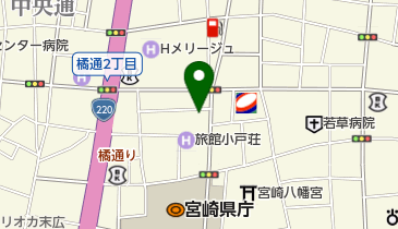 消防試験研究センター宮崎県支部の地図画像