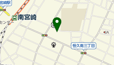 宮崎市役所 諸施設等 児童館・児童クラブ 恒久児童館の地図画像