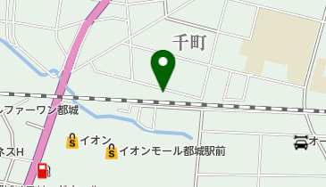千町はり灸院の地図画像
