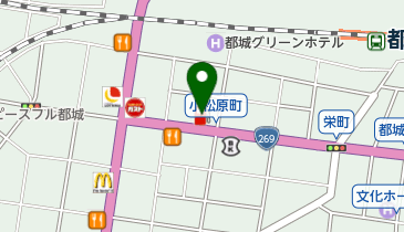 東洋興産株式会社 都城給油所の地図画像