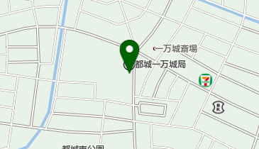 電器のウエハラの地図画像