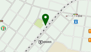 都城市 小松原地区公民館の地図画像