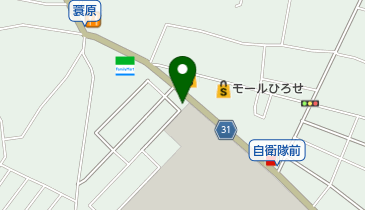 白ゆり美容室の地図画像