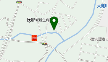 都城福音キリスト教会の地図画像