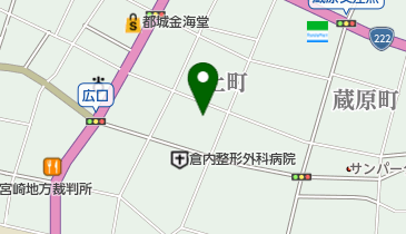 青色申告会の地図画像