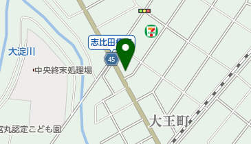 メナード化粧品都城北代行店の地図画像