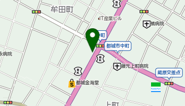 有限会社ヤママン衣料品デパートの地図画像