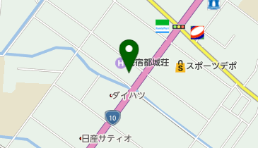 ドクタードライブセルフ24都城北店の地図画像