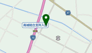 有限会社高城自動車センターの地図画像