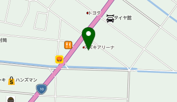 スズキアリーナ都城中央の地図画像